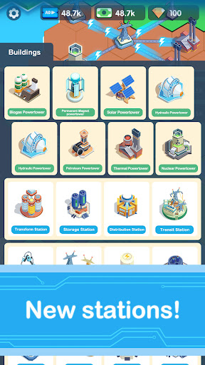 Idle Energy Tycoon:Power Grid ekran görüntüsü