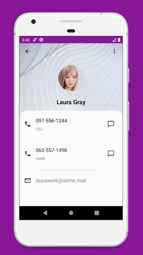 vCard File Reader: VCF Contact ekran görüntüsü