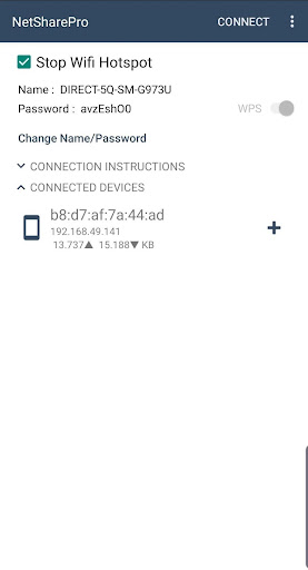 NetShare - rootsuz paylaşım ekran görüntüsü