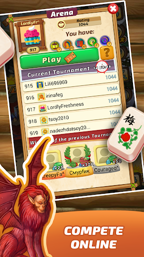 Mahjong Village ekran görüntüsü