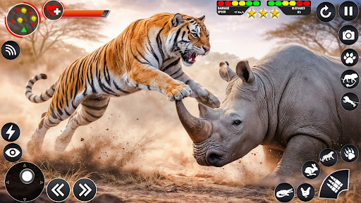 Tiger Game: Family Simulator ekran görüntüsü