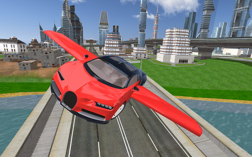 Flying Car Games Car Simulator ekran görüntüsü