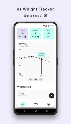 EZ Weight Tracker: BMI & Log ekran görüntüsü