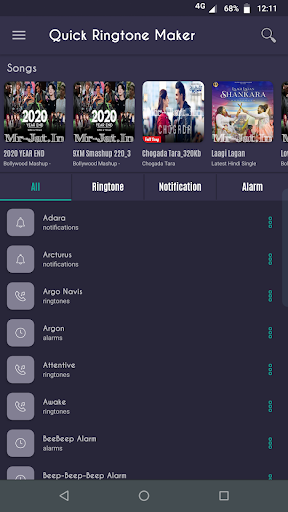 Quick Ringtone Maker - Cut MP3 ekran görüntüsü