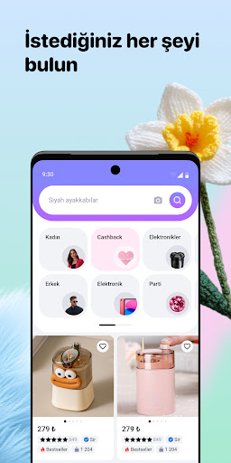Joom. Her gün alışveriş ekran görüntüsü