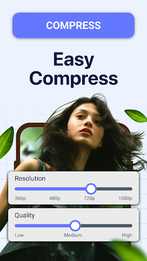 Compress, Reduce Video Size ekran görüntüsü