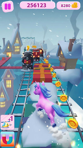 Unicorn Fun: Endless Run Game ekran görüntüsü