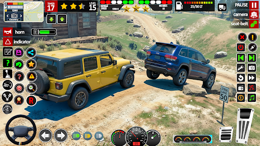 Jeep Driving Simulator 3D ekran görüntüsü