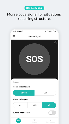 SOS Signal - Rescue Request ekran görüntüsü