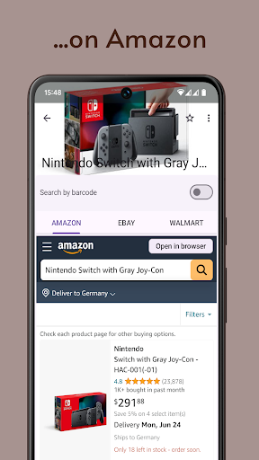 Barcode Scanner for Amazon ekran görüntüsü