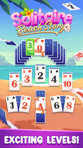 Solitaire Beach Story ekran görüntüsü