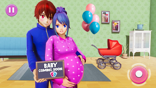 Anime Aile Anne Simülatörü ekran görüntüsü