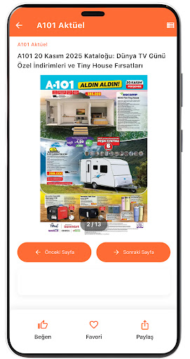 Aktüel Ürünler Market Katalog ekran görüntüsü