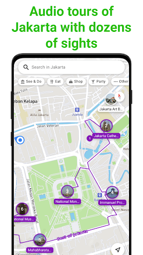 Jakarta Tour Guide:SmartGuide ekran görüntüsü