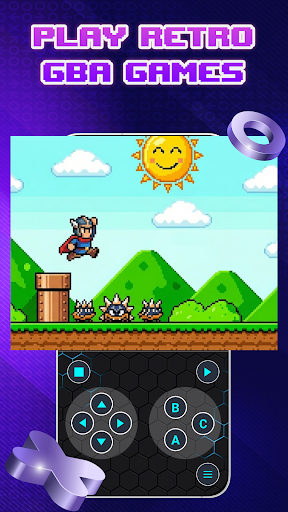 GBA Emulator: 90s Retro Game ekran görüntüsü