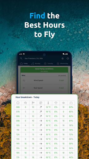 Dronecast - Weather & Fly Map ekran görüntüsü