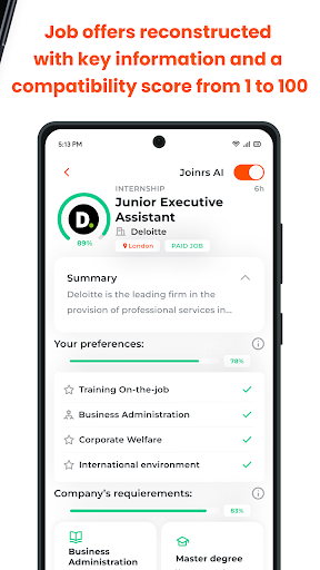 Joinrs - Job & Career ekran görüntüsü