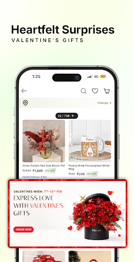 FNP: Gifts, Flowers, Cakes App ekran görüntüsü