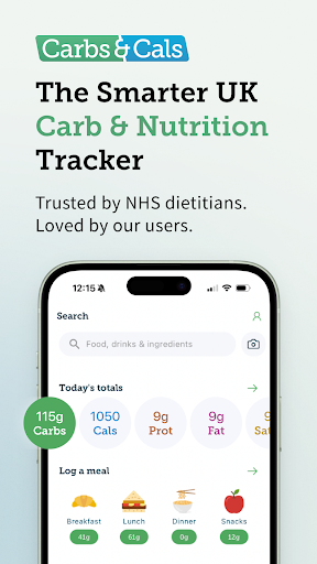 Carbs & Cals: Diet & Diabetes ekran görüntüsü
