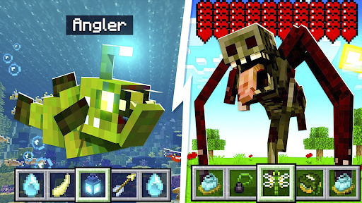 500 Mobs Mods Minecraft MCPE ekran görüntüsü
