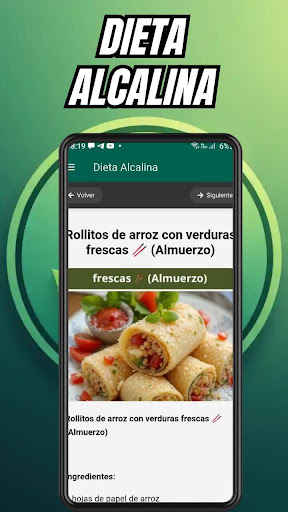 Dieta Alcalina ekran görüntüsü