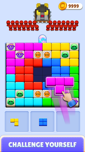 Block vs Tower: Merge Puzzle ekran görüntüsü