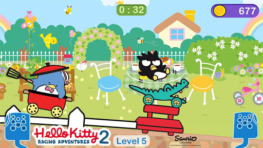 Hello Kitty oyunları - araba ekran görüntüsü