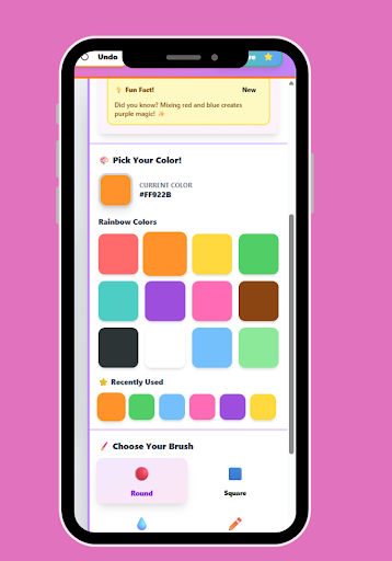 Creative Paint App ekran görüntüsü