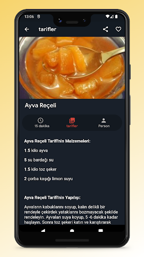 Türk Mutfağı Yemek Tarifleri ekran görüntüsü