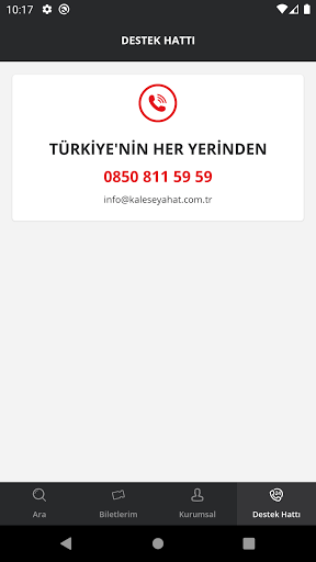Kale Seyahat ekran görüntüsü