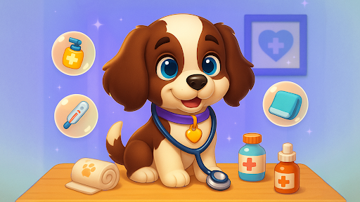Woof Dog Care game - Pet care ekran görüntüsü