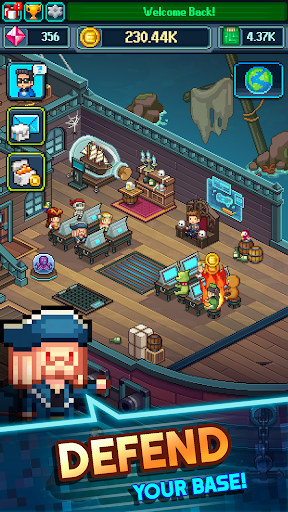 Tap Tap Evil: Idle Cash 8 bit ekran görüntüsü
