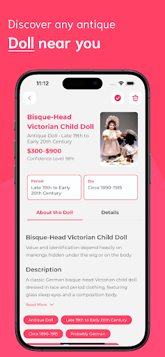Antique Doll Identifier ekran görüntüsü