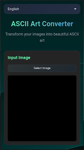 ASCII Art Converter ekran görüntüsü