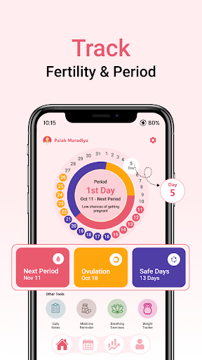 Period Calendar & Tracker ekran görüntüsü