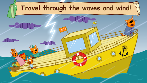 Kid-E-Cats: Sea Adventure Game ekran görüntüsü