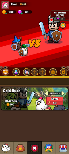 Legend of the Brave Chicken ekran görüntüsü