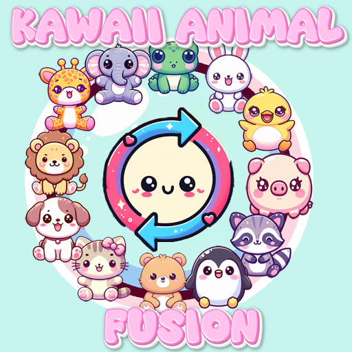 kawaii animal watermelon