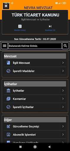 Türk Ticaret Kanunu ekran görüntüsü