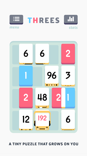 Threes! ekran görüntüsü