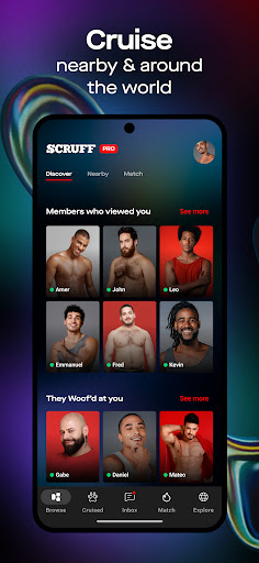 SCRUFF ekran görüntüsü