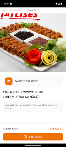 Yemek Kapımda ekran görüntüsü