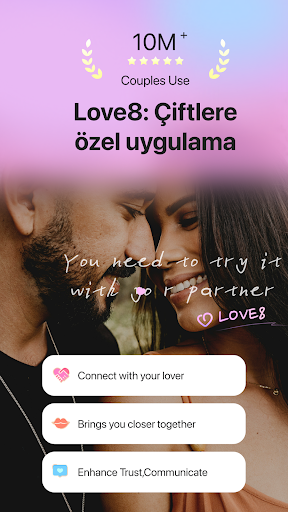 Love8 - Çiftler için uygulama ekran görüntüsü