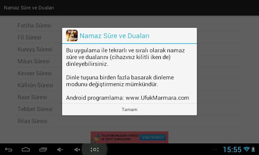 Namaz Sure ve Duaları ekran görüntüsü