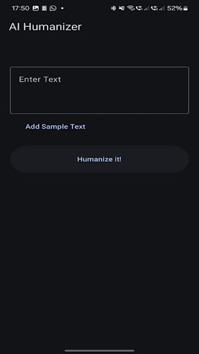 AI Humanizer - Bypass AI ekran görüntüsü