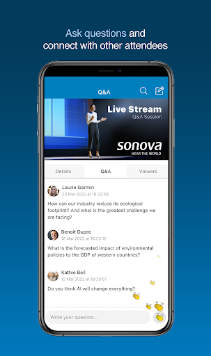 Sonova Events ekran görüntüsü