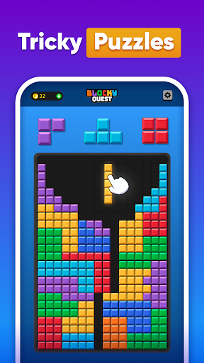 Blocky Quest - Classic Puzzle ekran görüntüsü