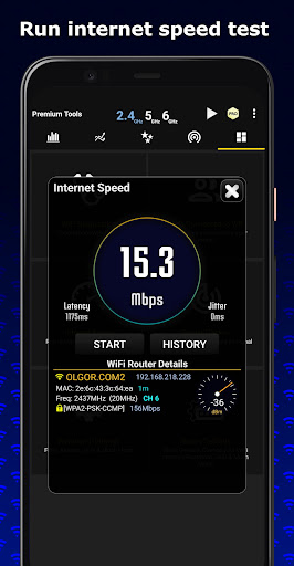 WiFi Analiz ekran görüntüsü