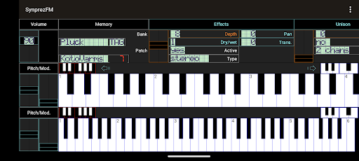 FM Synthesizer [SynprezFM II] ekran görüntüsü