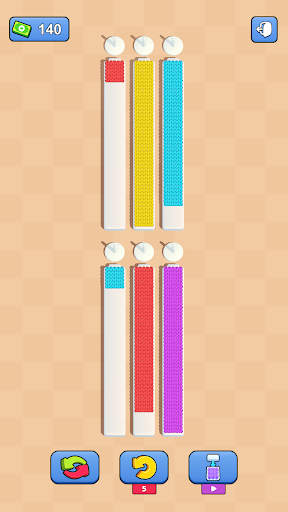 Yarn Sort Puzzle ekran görüntüsü
